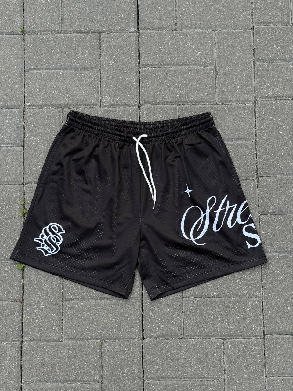 Black Streetsoul Mesh Shorts